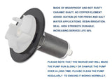 140W 16000L/H Submersible Aquarium Fountain Pond Marine Water Pump Fish Tank NEW - Rear View