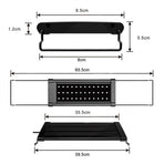 2Sets LED Light 40cm Full Spectrum Aquarium Lighting Aqua Plant Fish Tank Lamp 15W