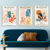 Wall Art 50cmx70cm Matisse 3 Sets Wood Frame Canvas - Front View