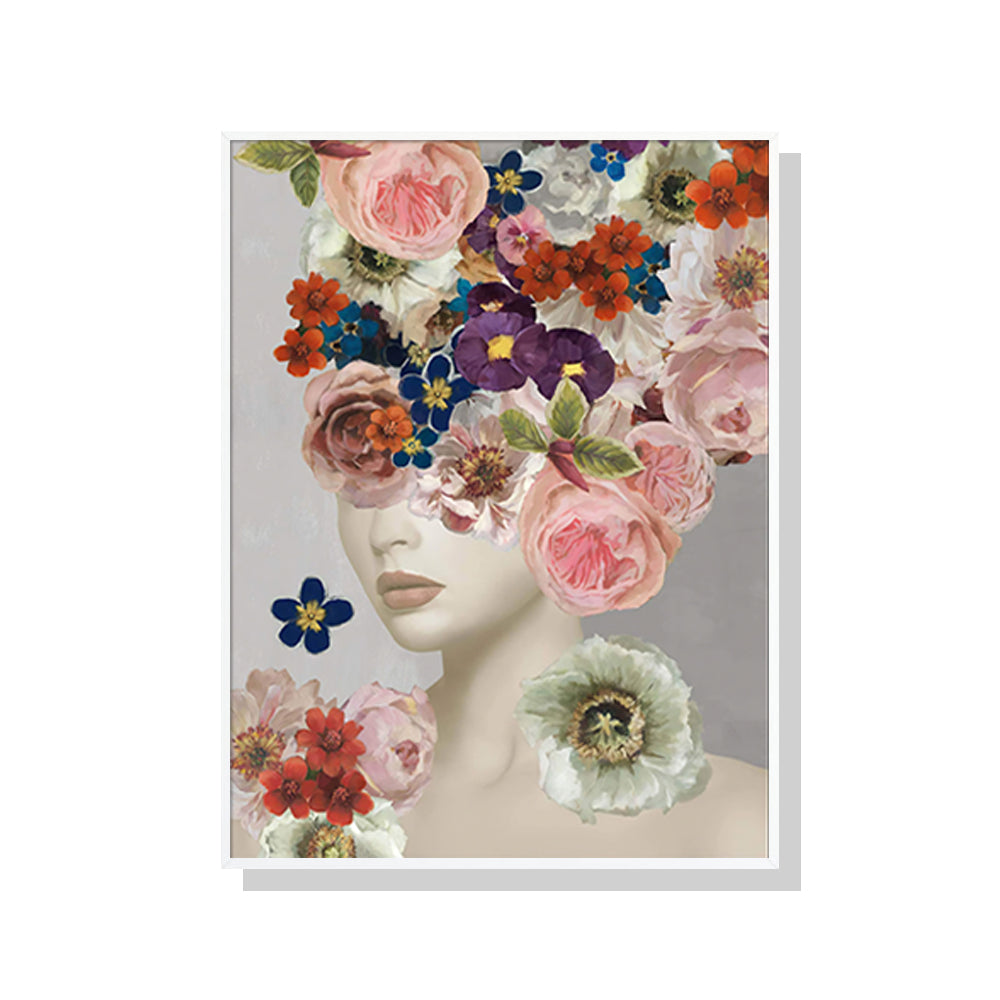 Canvas Art Print: Foolish in Love - 100cm x 150cm with White Floating Frame