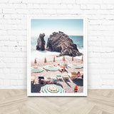 Framed Landscape Canvas Print (100cm x 150cm) - Premium Wall Art for Home Décor - Front View