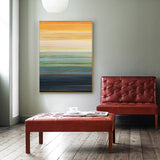 Wall Art 60cmx90cm The Magic Hour I Gold Frame Canvas - Front View