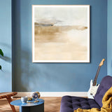 Atmospheric Edge II Canvas Art with Golden Frame - 70cm x 70cm - Side View