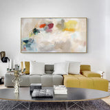 Abstract Crystal Canvas Art with Gold Frame - 40cm x 80cm