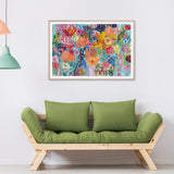 Carrie Schmitt Canvas Art - 80cm x 120cm Framed Print - Side View