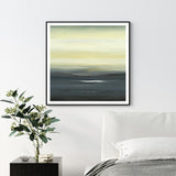 Serene Landscapes Canvas Art with Black Frame - 70cm x 70cm - Front View