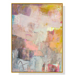 Lann II Canvas Art with Gold Floating Frame - 60cm x 90cm