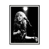 Stevie Nicks Concert Canvas Art - Framed 60cm x 90cm Poster