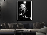 Stevie Nicks Concert Canvas Art - Framed 60cm x 90cm Poster