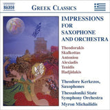 Impressions For Saxophone And - Kerkezos, Theodore Cd Album