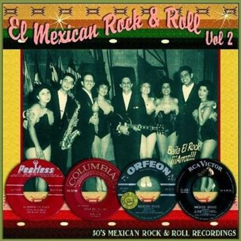 El Mexican Rock And Roll: Vol2 - Various Cd Album