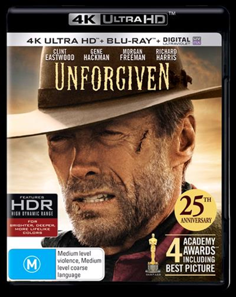Unforgiven: 25th Anniversary Collector's Edition | Blu-ray + UHD + Digital UHD