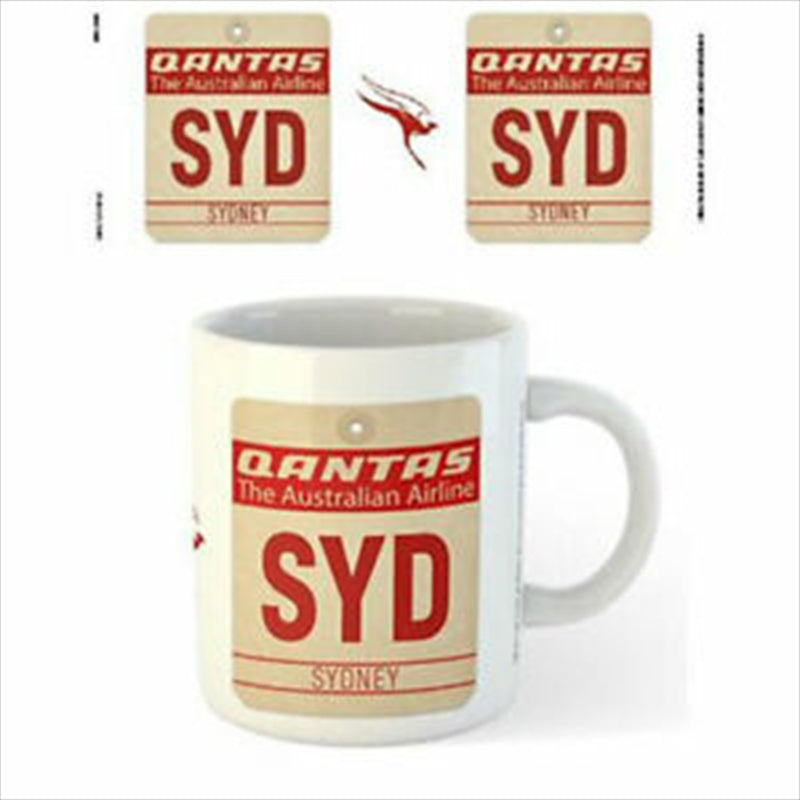 Qantas Sydney Airport Code Luggage Tag