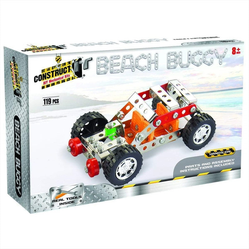 Construct It! - Coastal Cruiser 119-Piece Metal Assembly Kit