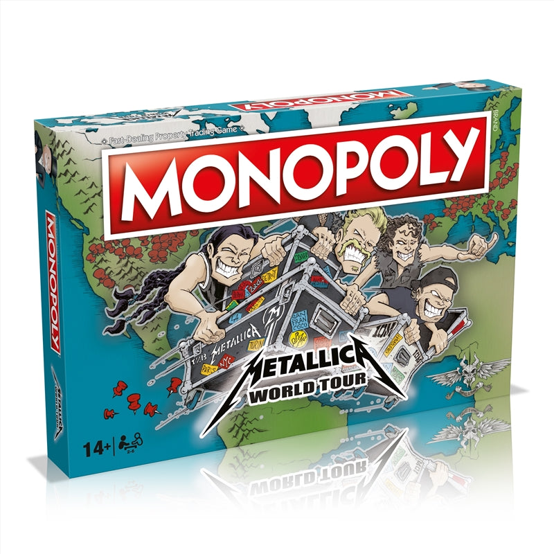 Monopoly - Metallica: The Ultimate World Tour Edition