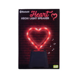 Glowing Heart Bluetooth Speaker with HD Sound