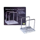 Elegant Newton's Cradle with Chic Marble Base