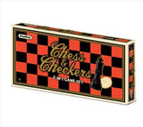 2-In-1 Chess & Checkers Set