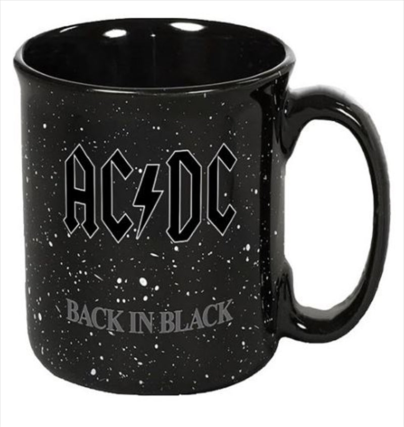 AC/DC ??Back in Black Ceramic Camper Mug