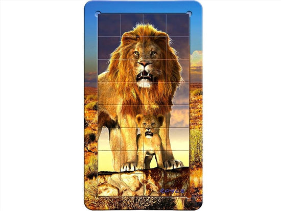 3D Magna Portrait Lions