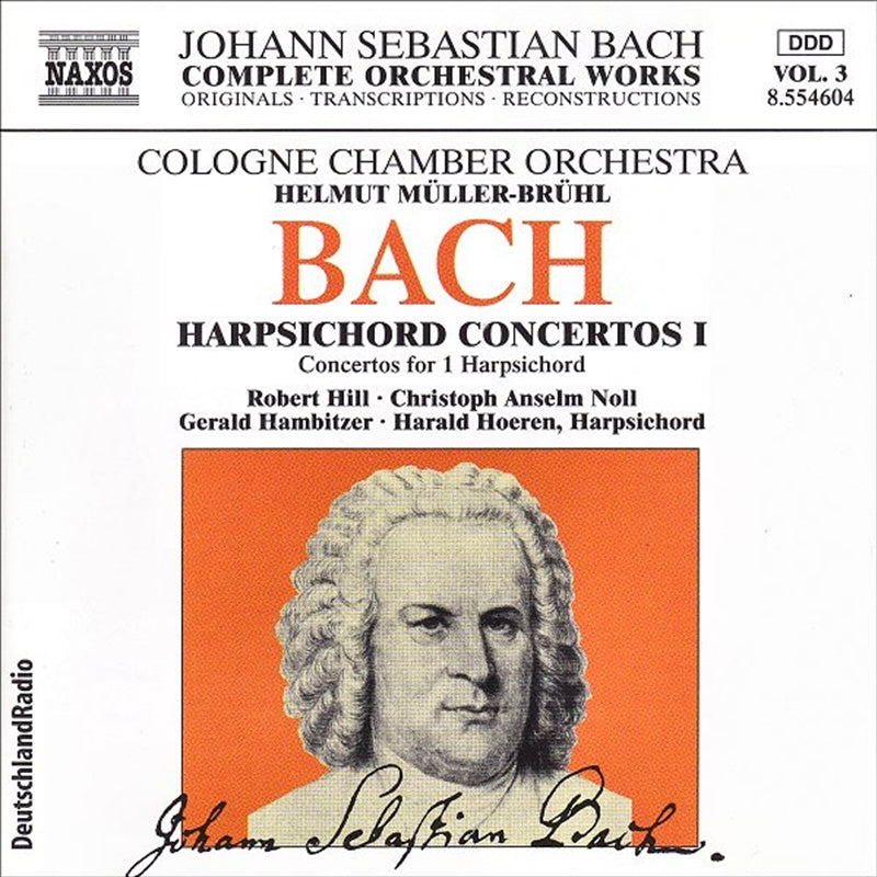Bach:Harpsichord Concerto - Muller-Bruhl,Cc Cd Album