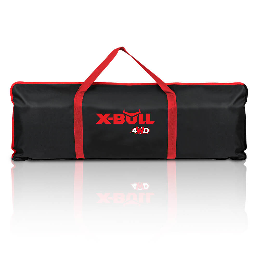 XBULL Rise Up Series 4X4 Recovery Tracks - 4PCS Heavy-Duty Sand, Mud, and Snow Extraction Boards for 4WD Vehicles