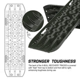 X-BULL Recovery tracks kit Boards 4WD strap mounting 4x4 Sand Snow Car qrange GEN3.0 6pcs OLIVE - Low Angle