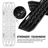 X-BULL Recovery Tracks Boards 10T 4PCS Snow Mud Essential Car Vehicle 4WD Carry Bag - 45-Degree Angle