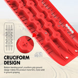 X-BULL 10 Pairs Recovery tracks Boards 10T / Sand tracks/ Mud tracks Gen 2.0 Red - Low Angle