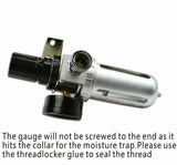 X-BULL Air Compressor Moisture Filter Water Trap Filter Regulator Mount Fitting - Extra Image