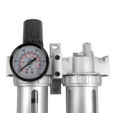 X-BULL Air Compressor Moisture Filter Water Trap Filter Regulator Mount Fitting - Low Angle
