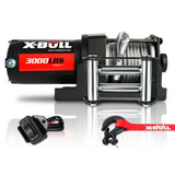 X-BULL Electric Winch 3000lbs/1360kg Wireless 12V Steel Cable ATV 4WD BOAT 4X4 - Extra Image
