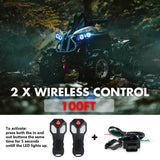 X-BULL 12V Electric Winch 3000LB ATV Winch Boat Trailer Winch Synthetic Rope - Extra Image