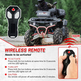 X-BULL 5000LB 12V Wireless Electric Winch with Synthetic Rope for ATV, UTV, and Boat