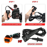 X-BULL Electric Winch 6000LBS 12V BOAT Synthetic Rope Wireless Remote 4WD ATV UTV - Rear View