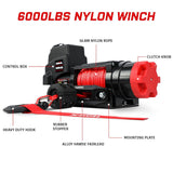 X-BULL Electric Winch 6000LBS 12V BOAT Synthetic Rope Wireless Remote 4WD ATV UTV - Extra Image