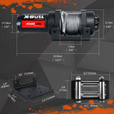 X-BULL 4500lbs Dual 12V Electric Winch with Steel Cable for Boat, ATV, UTV, and Trailer - Extra Image