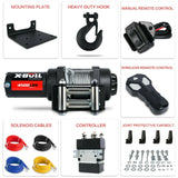 X-BULL Electric Winch 4500LBS/2041KG Steel Cable Wireless Remote Boat ATV 4WD - Extra Image