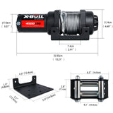 X-BULL Electric Winch 4500LBS/2041KG Steel Cable Wireless Remote Boat ATV 4WD - Extra Image