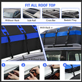 X-BULL Waterproof Rooftop Cargo Bag - 595L Heavy-Duty Carrier for All Vehicles