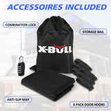 X-BULL Waterproof Rooftop Cargo Bag - 595L Heavy-Duty Carrier for All Vehicles