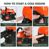 X-BULL Chainsaw Petrol Commercial 62cc 20