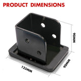 X-BULL Hi Lift Jack Mate Lifter Farm Jack 4WD Wheel Lifter 4x4 4WD Recovery - Top-Down View