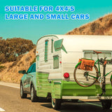 Universal Clip-On Towing Mirrors for SUVs, Trailers, and 4WDs - Set of 5 - Low Angle