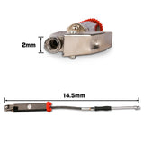 X-BULL Heavy Duty Tire Inflator with Accurate Pressure Gauge, 160PSI Aluminium Body - Side View