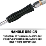 X-BULL Heavy Duty Tire Inflator with Accurate Pressure Gauge, 160PSI Aluminium Body - Top-Down View