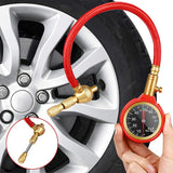 Automatic 4WD Tire Pressure Deflators with Brass Valve Cores - Set of 4 - Side View