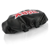 X-BULL Waterproof Winch Cover Black Soft Dust Fit 2000-5000LBS Winch - Top-Down View