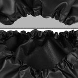 X-BULL Waterproof Winch Cover Black Soft Dust Fit 2000-5000LBS Winch - Rear View