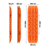 X-BULL Recovery tracks Sand tracks KIT Carry bag mounting pin Sand/Snow/Mud 10T 4WD-Orange Gen3.0 - Extra Image